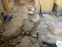 Renovering markfuktskadat suterränghus