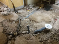 Renovering markfuktskadat suterränghus