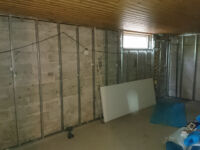 Renovering markfuktskadat suterränghus